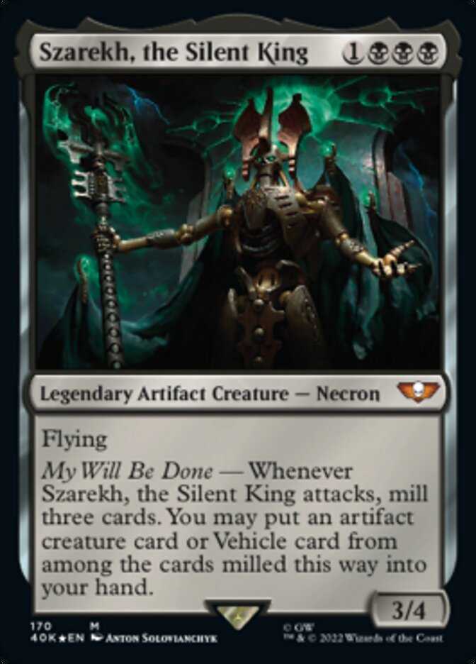 Szarekh, the Silent King (170) [Warhammer 40,000] - Magic: The Gathering - Card Brawlers | Quebec | Canada |
