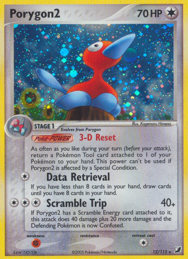 Porygon2 (12/115) [EX: Unseen Forces] - Pokémon - Card Brawlers | Quebec | Canada |