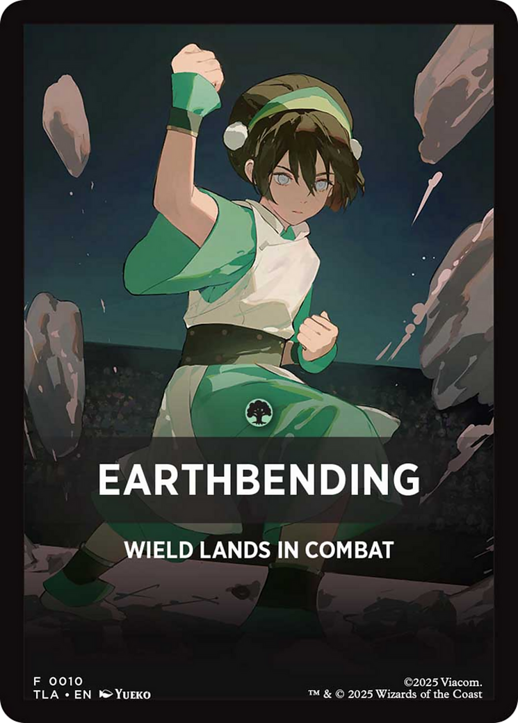 Earthbending Theme Card [Avatar: The Last Airbender Tokens] - Magic: The Gathering - Card Brawlers | Quebec | Canada |