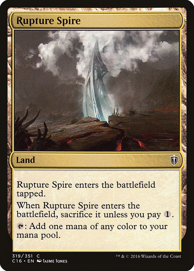 Rupture Spire [Commander 2016] - Magic: The Gathering - Card Brawlers | Quebec | Canada |