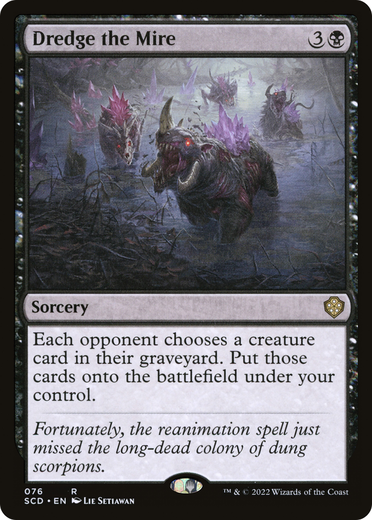 Dredge the Mire [Starter Commander Decks] - Magic: The Gathering - Card Brawlers | Quebec | Canada |