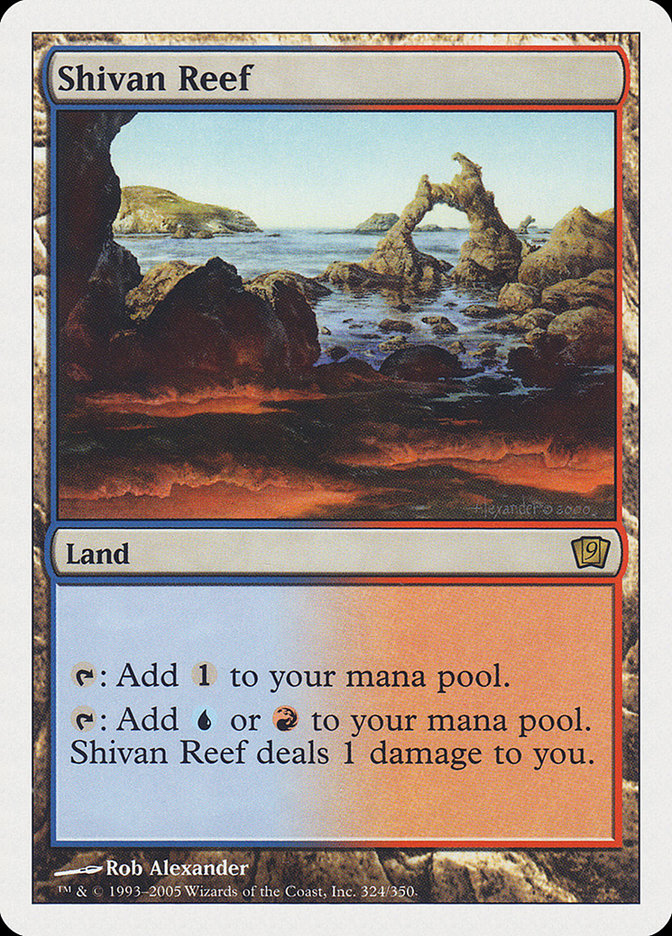 Shivan Reef [Ninth Edition] - Magic: The Gathering - Card Brawlers | Quebec | Canada |