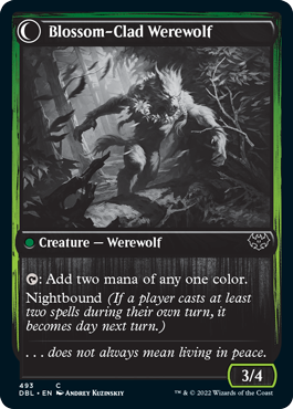 Weaver of Blossoms // Blossom-Clad Werewolf [Innistrad: Double Feature] - Magic: The Gathering - Card Brawlers | Quebec | Canada |