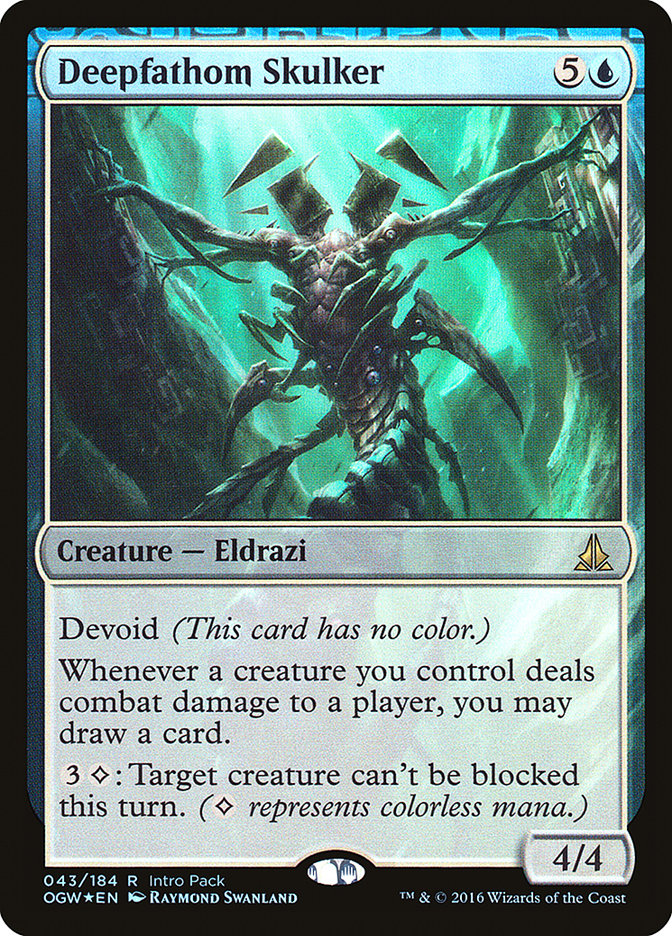 Deepfathom Skulker (Intro Pack) [Oath of the Gatewatch Promos] - Magic: The Gathering - Card Brawlers | Quebec | Canada |