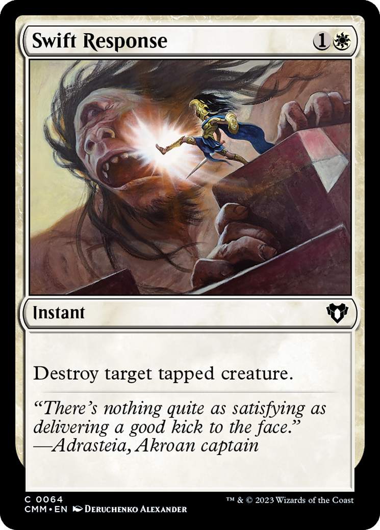 Swift Response [Commander Masters] - Magic: The Gathering - Card Brawlers | Quebec | Canada |