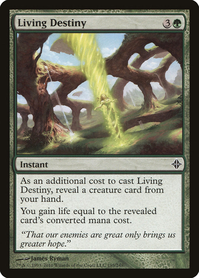 Living Destiny [Rise of the Eldrazi] - Magic: The Gathering - Card Brawlers | Quebec | Canada |