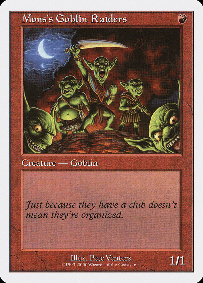 Mons's Goblin Raiders [Starter 2000] - Magic: The Gathering - Card Brawlers | Quebec | Canada |