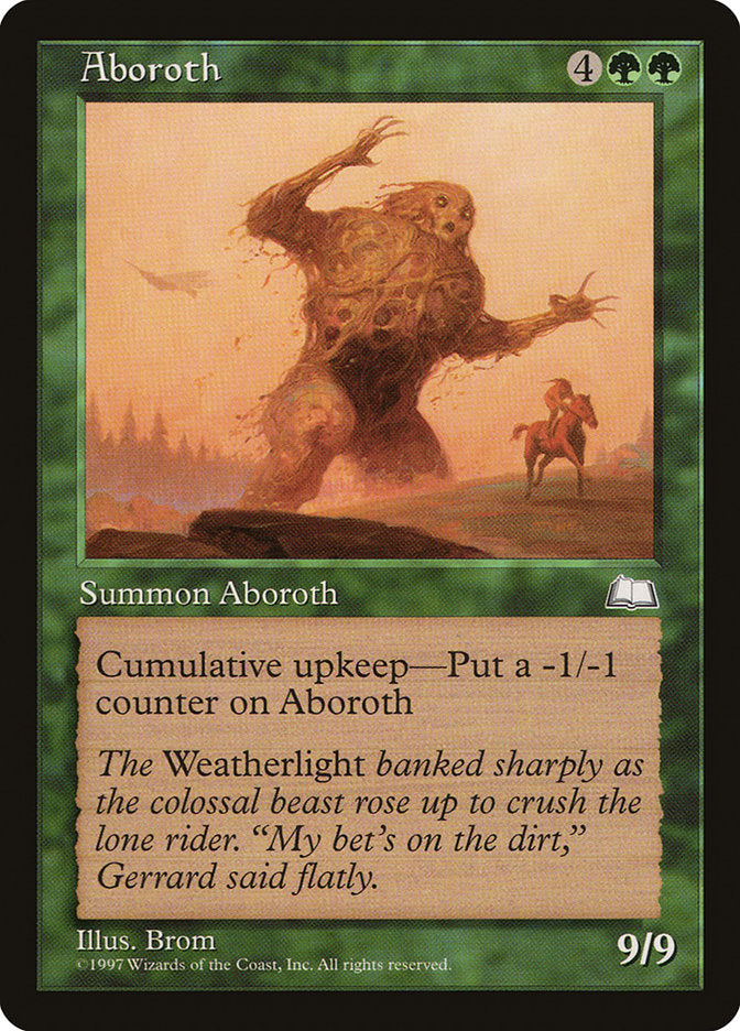 Aboroth [Weatherlight] - Magic: The Gathering - Card Brawlers | Quebec | Canada |