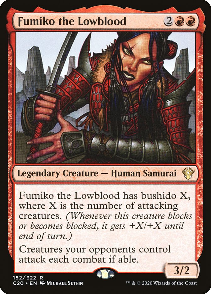 Fumiko the Lowblood [Commander 2020] - Magic: The Gathering - Card Brawlers | Quebec | Canada |