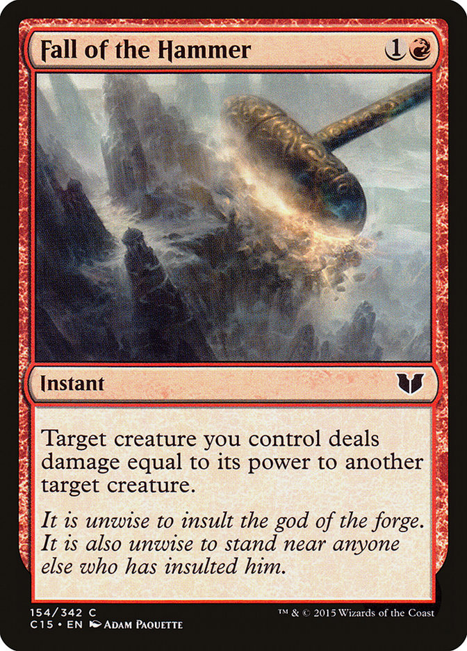 Fall of the Hammer [Commander 2015] - Magic: The Gathering - Card Brawlers | Quebec | Canada |