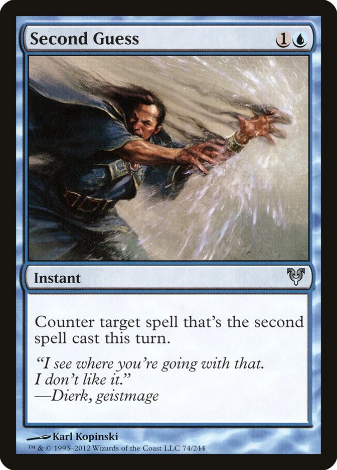 Second Guess [Avacyn Restored] - Magic: The Gathering - Card Brawlers | Quebec | Canada |