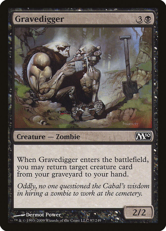 Gravedigger [Magic 2010] - Magic: The Gathering - Card Brawlers | Quebec | Canada |