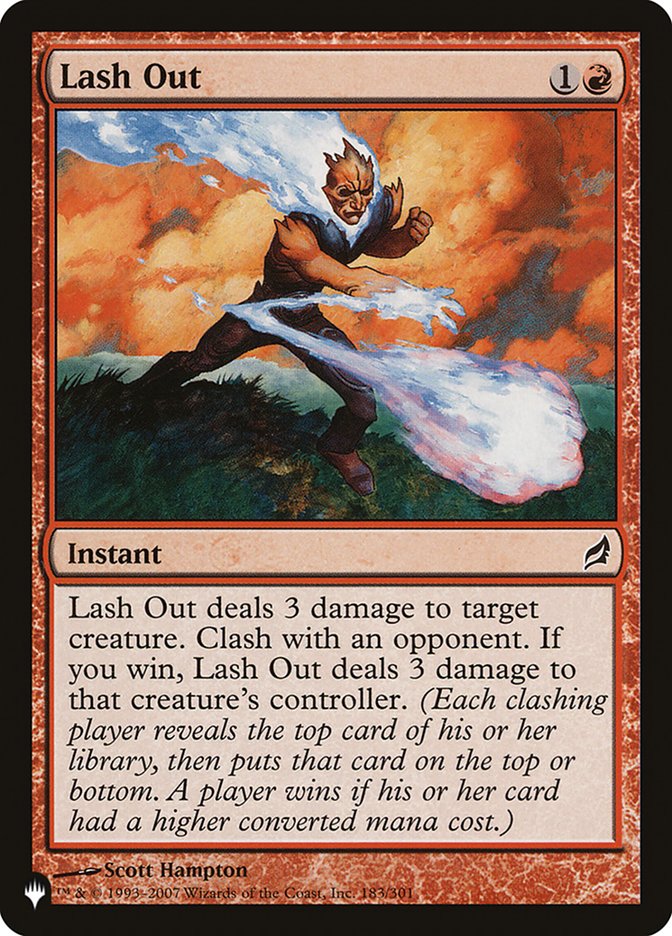 Lash Out [The List] - Magic: The Gathering - Card Brawlers | Quebec | Canada |