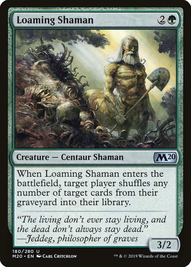 Loaming Shaman [Core Set 2020] - Magic: The Gathering - Card Brawlers | Quebec | Canada |