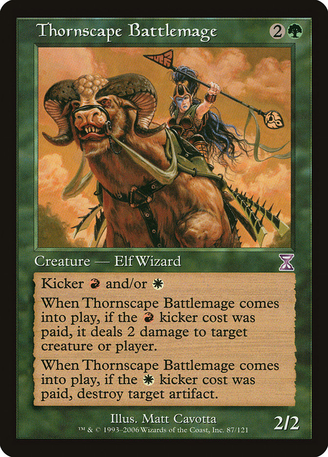 Thornscape Battlemage [Time Spiral Timeshifted] - Magic: The Gathering - Card Brawlers | Quebec | Canada |