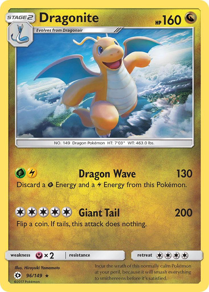 Dragonite (96/149) [Sun & Moon: Base Set] - Pokémon - Card Brawlers | Quebec | Canada |