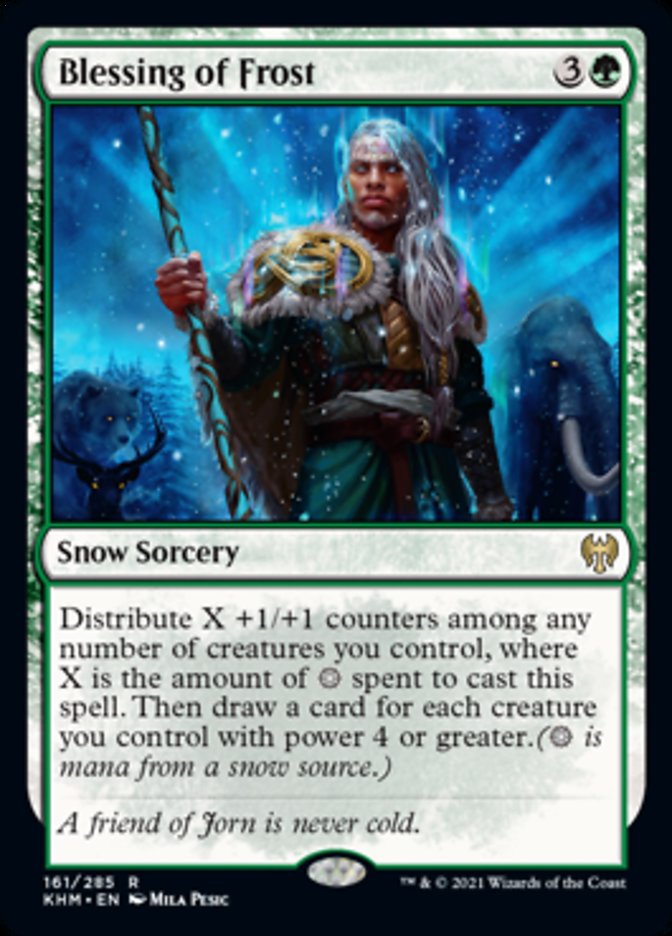 Blessing of Frost [Kaldheim] - Magic: The Gathering - Card Brawlers | Quebec | Canada |
