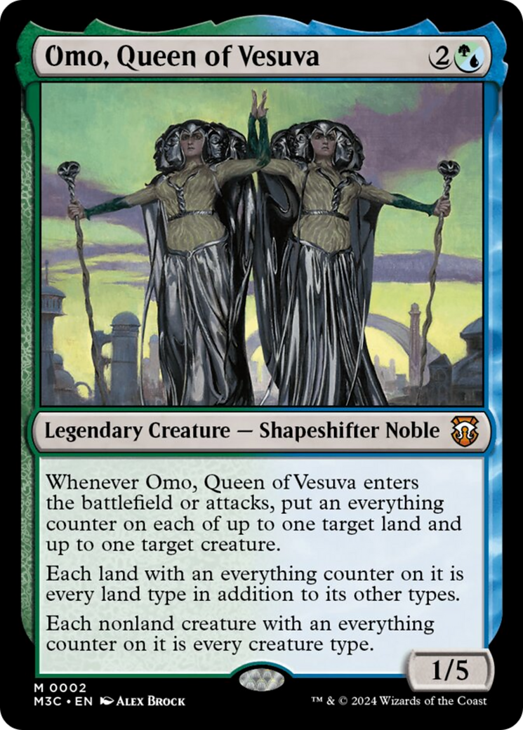 Omo, Queen of Vesuva [Modern Horizons 3 Commander] - Magic: The Gathering - Card Brawlers | Quebec | Canada |