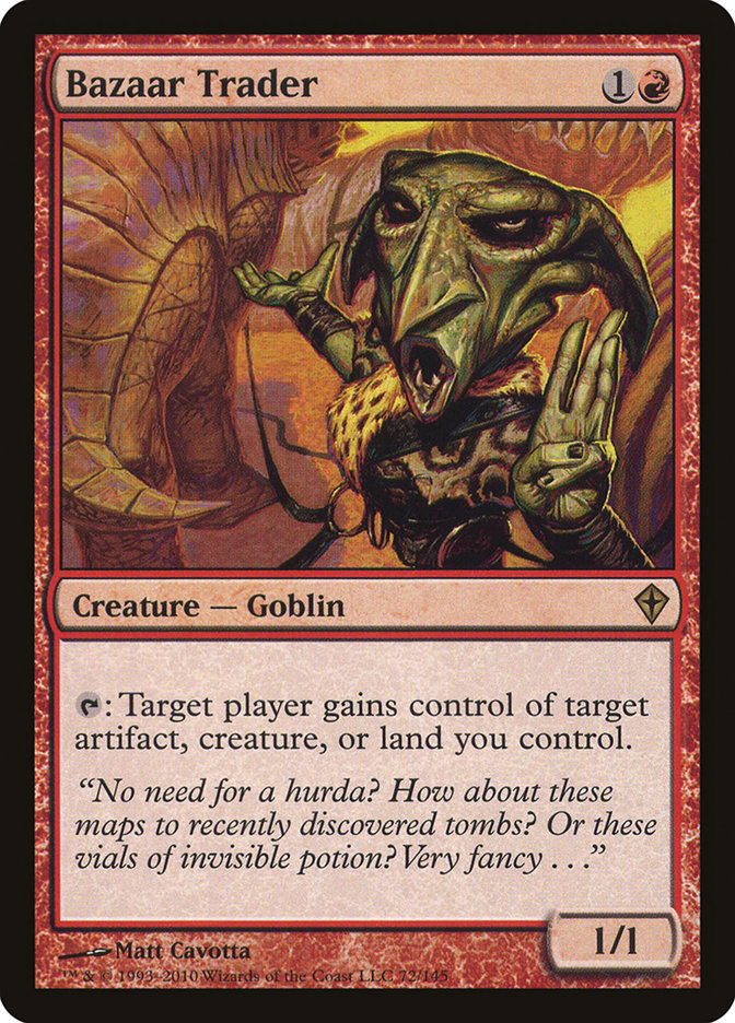 Bazaar Trader [Worldwake] - Magic: The Gathering - Card Brawlers | Quebec | Canada |