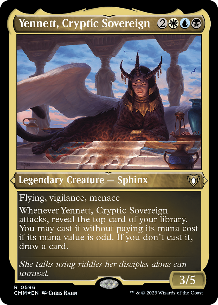 Yennett, Cryptic Sovereign (Foil Etched) [Commander Masters] - Magic: The Gathering - Card Brawlers | Quebec | Canada |