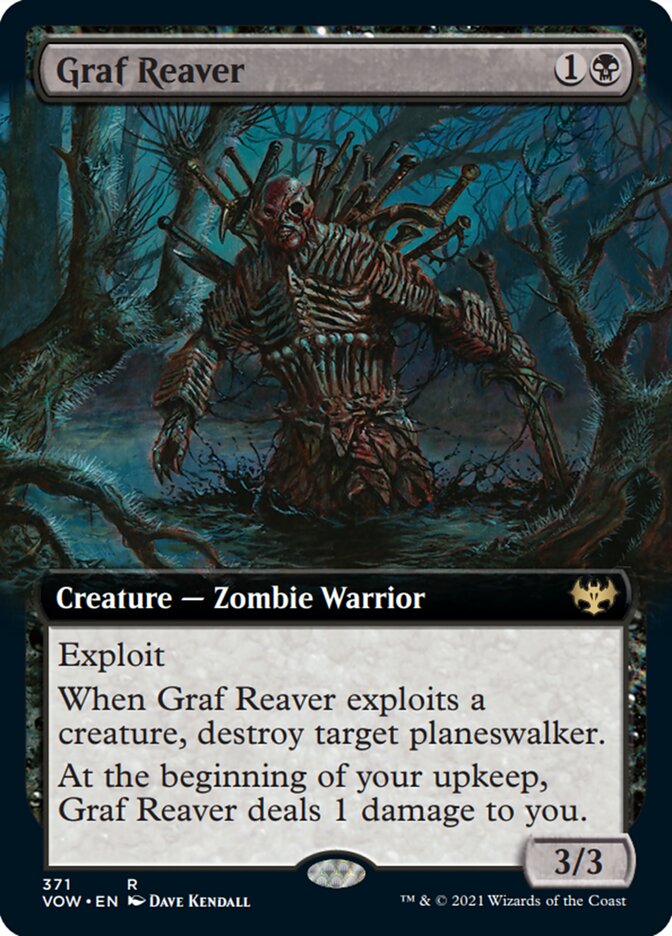 Graf Reaver (Extended Art) [Innistrad: Crimson Vow] - Magic: The Gathering - Card Brawlers | Quebec | Canada |