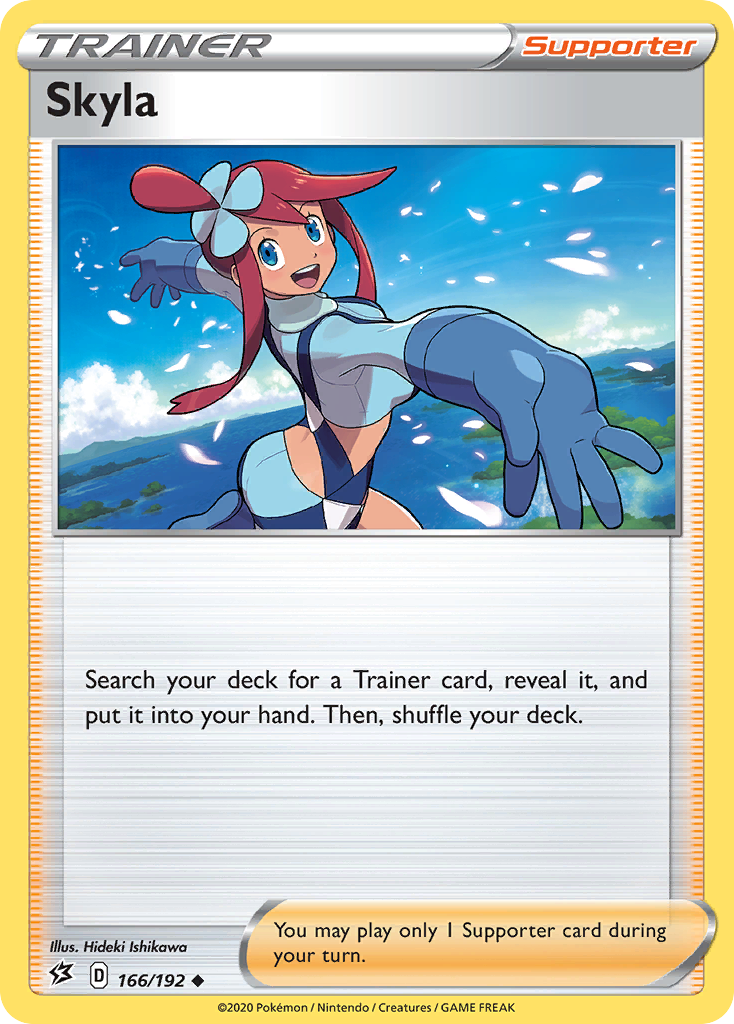 Skyla (166/192) [Sword & Shield: Rebel Clash] - Pokémon - Card Brawlers | Quebec | Canada |
