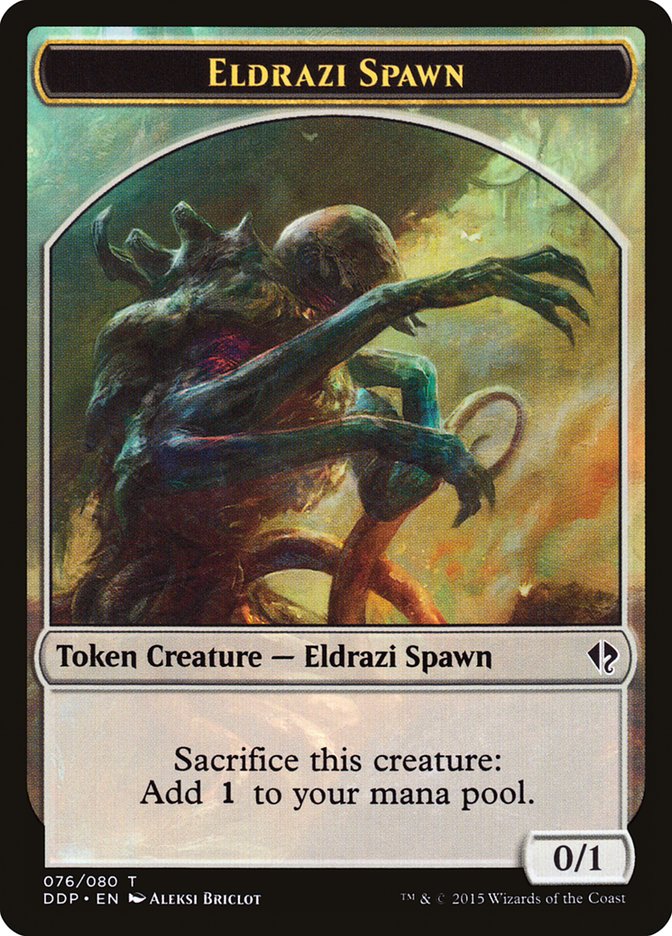 Eldrazi Spawn Token (076/080) [Duel Decks: Zendikar vs. Eldrazi] - Magic: The Gathering - Card Brawlers | Quebec | Canada |