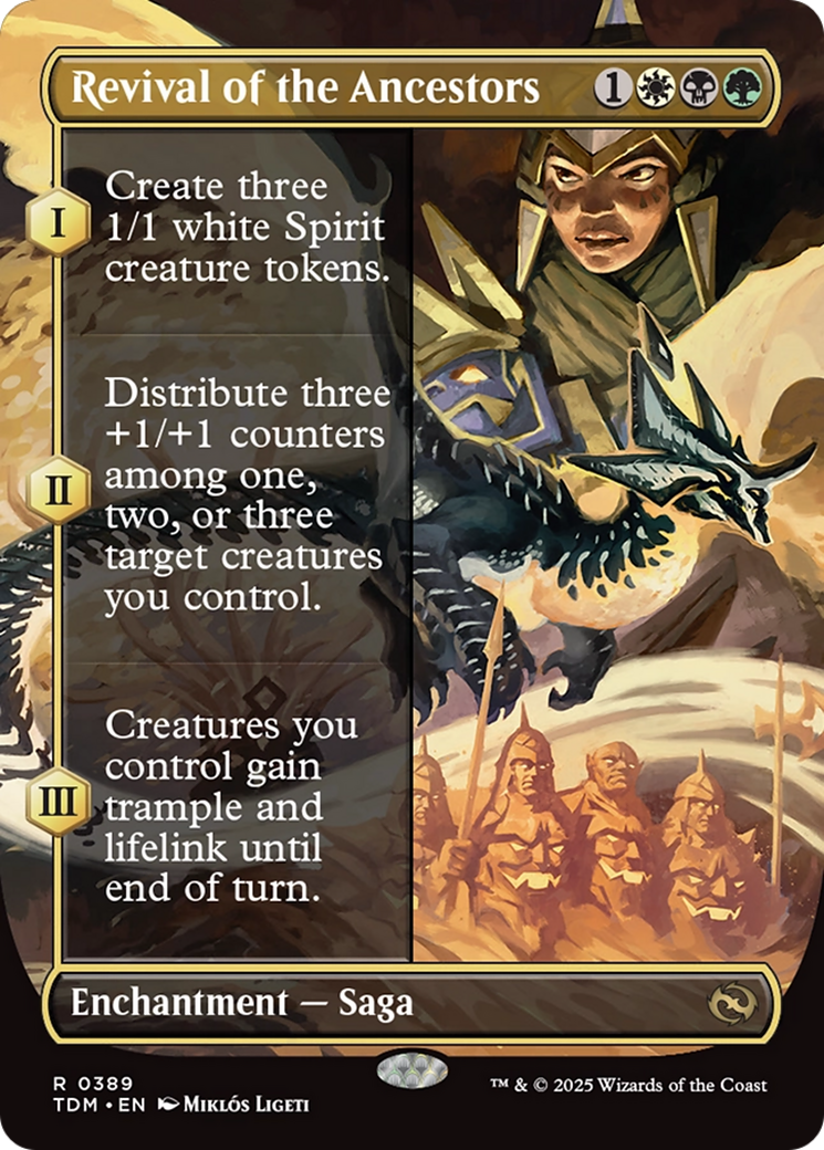 Revival of the Ancestors (Borderless) [Tarkir: Dragonstorm] - Magic: The Gathering - Card Brawlers | Quebec | Canada |
