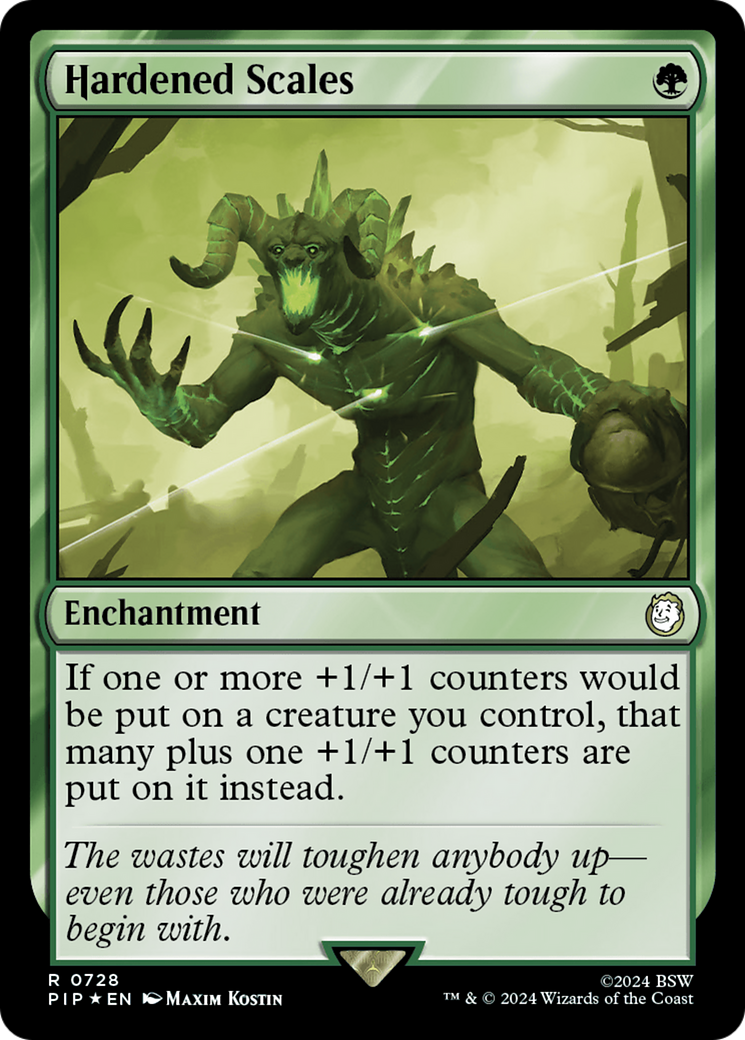 Hardened Scales (Surge Foil) [Fallout] - Magic: The Gathering - Card Brawlers | Quebec | Canada |
