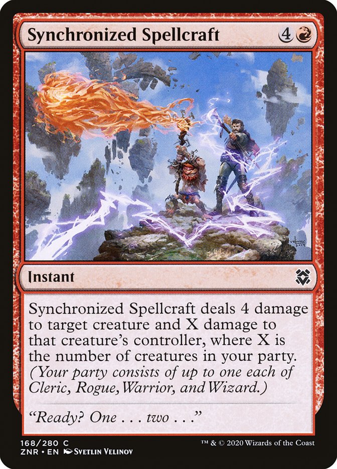 Synchronized Spellcraft [Zendikar Rising] - Magic: The Gathering - Card Brawlers | Quebec | Canada |