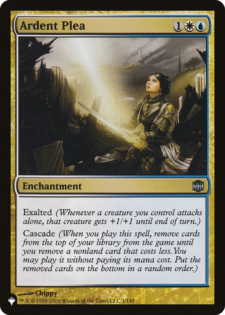 Ardent Plea [The List] - Magic: The Gathering - Card Brawlers | Quebec | Canada |