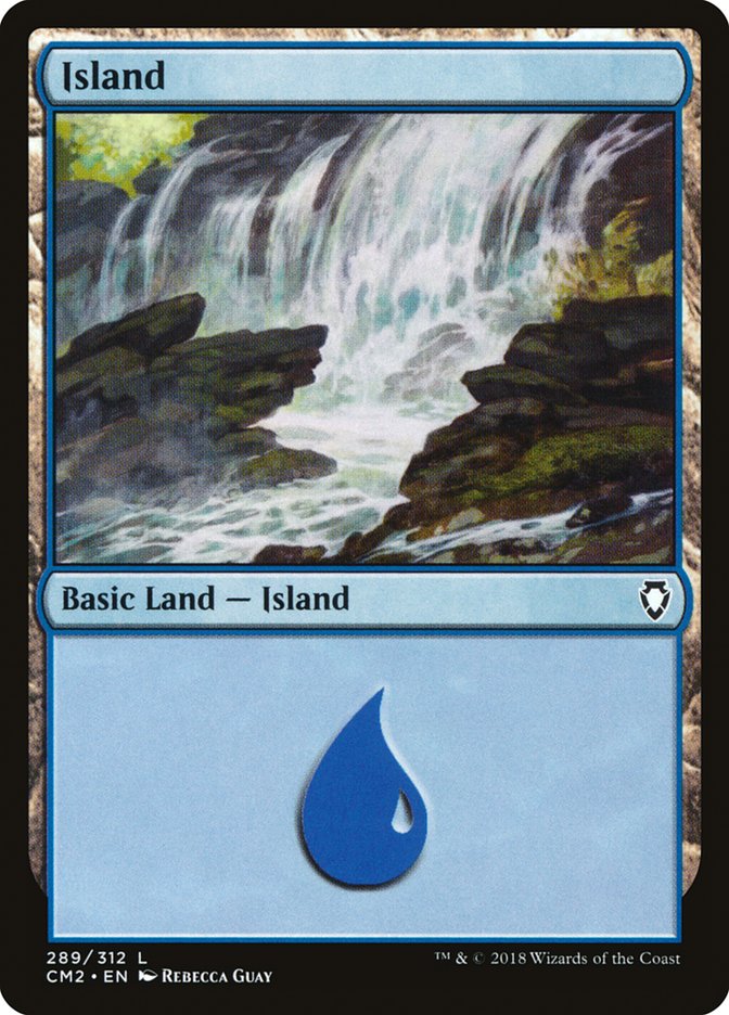 Island (289) [Commander Anthology Volume II] - Magic: The Gathering - Card Brawlers | Quebec | Canada |
