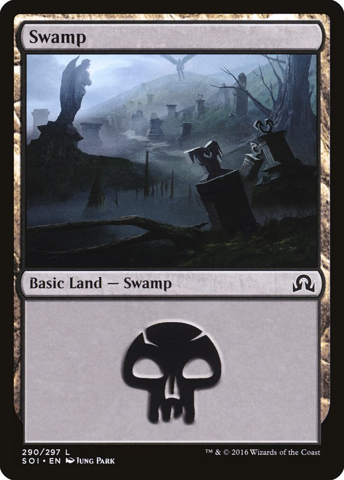 Swamp (290) [Shadows over Innistrad] - Magic: The Gathering - Card Brawlers | Quebec | Canada |