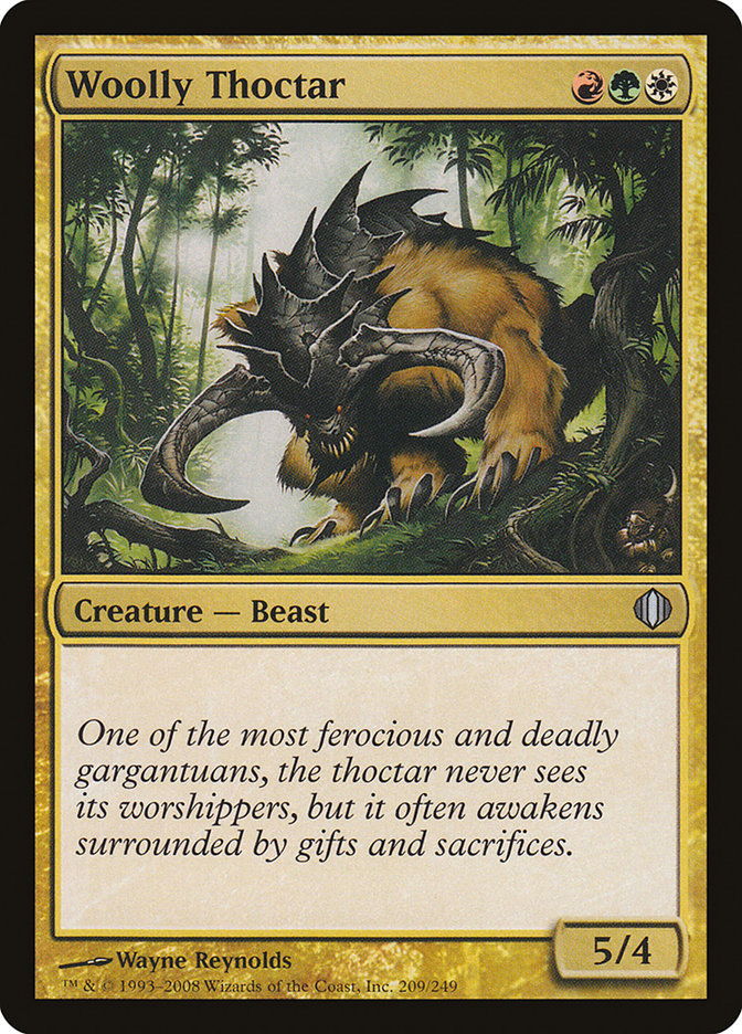 Woolly Thoctar [Shards of Alara] - Magic: The Gathering - Card Brawlers | Quebec | Canada |