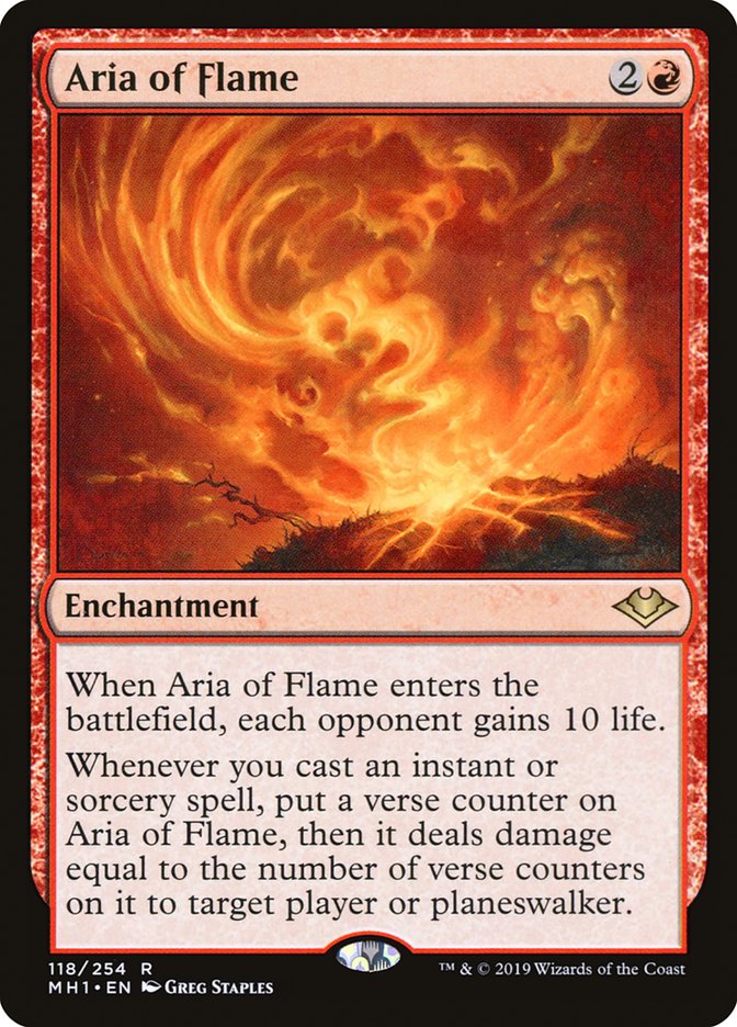 Aria of Flame [Modern Horizons] - Magic: The Gathering - Card Brawlers | Quebec | Canada |