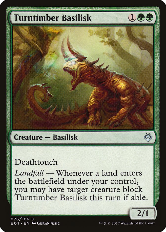 Turntimber Basilisk [Archenemy: Nicol Bolas] - Magic: The Gathering - Card Brawlers | Quebec | Canada |