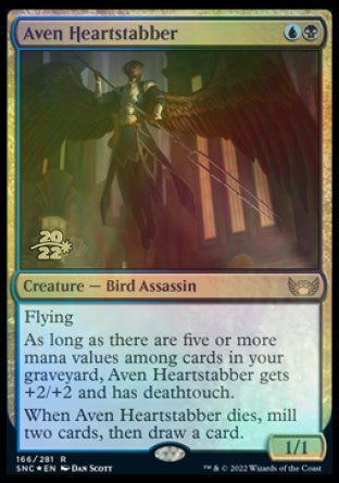 Aven Heartstabber [Streets of New Capenna Prerelease Promos] - Magic: The Gathering - Card Brawlers | Quebec | Canada |