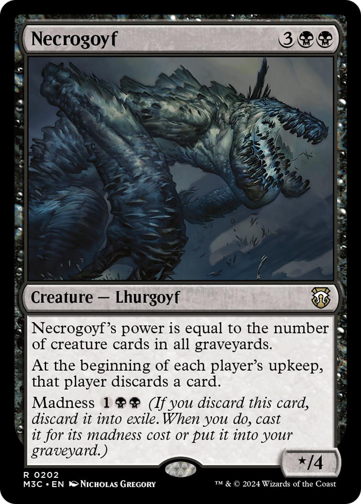 Necrogoyf [Modern Horizons 3 Commander] - Magic: The Gathering - Card Brawlers | Quebec | Canada |