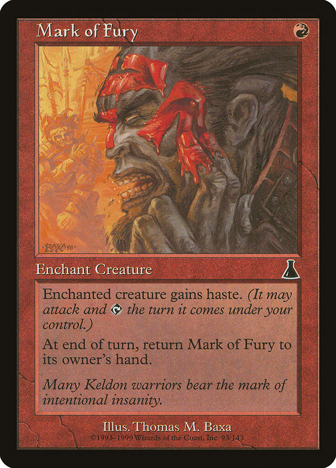 Mark of Fury [Urza's Destiny] - Magic: The Gathering - Card Brawlers | Quebec | Canada |