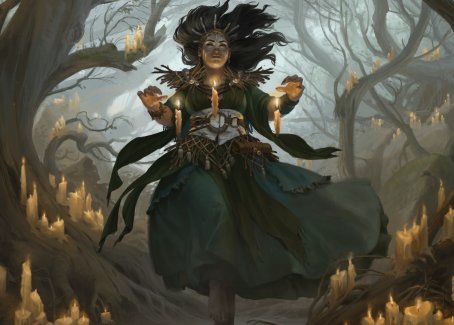 Candlegrove Witch 1 Art Card [Innistrad: Midnight Hunt Art Series] - Magic: The Gathering - Card Brawlers | Quebec | Canada |