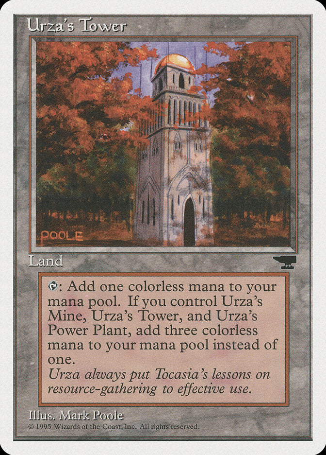 Urza's Tower (Autumn Leaves) [Chronicles] - Magic: The Gathering - Card Brawlers | Quebec | Canada |