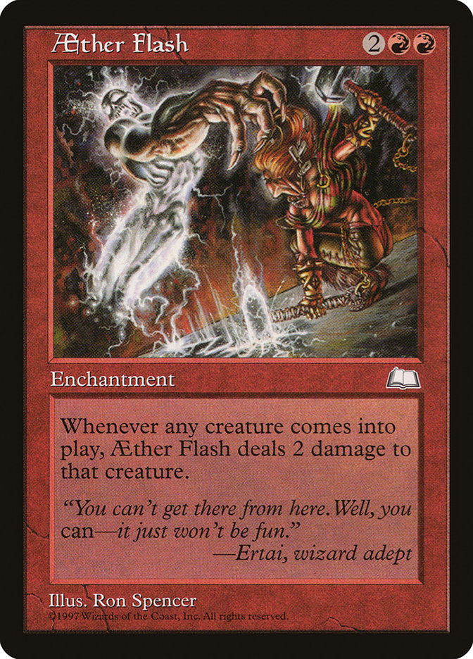Aether Flash [Weatherlight] - Magic: The Gathering - Card Brawlers | Quebec | Canada |
