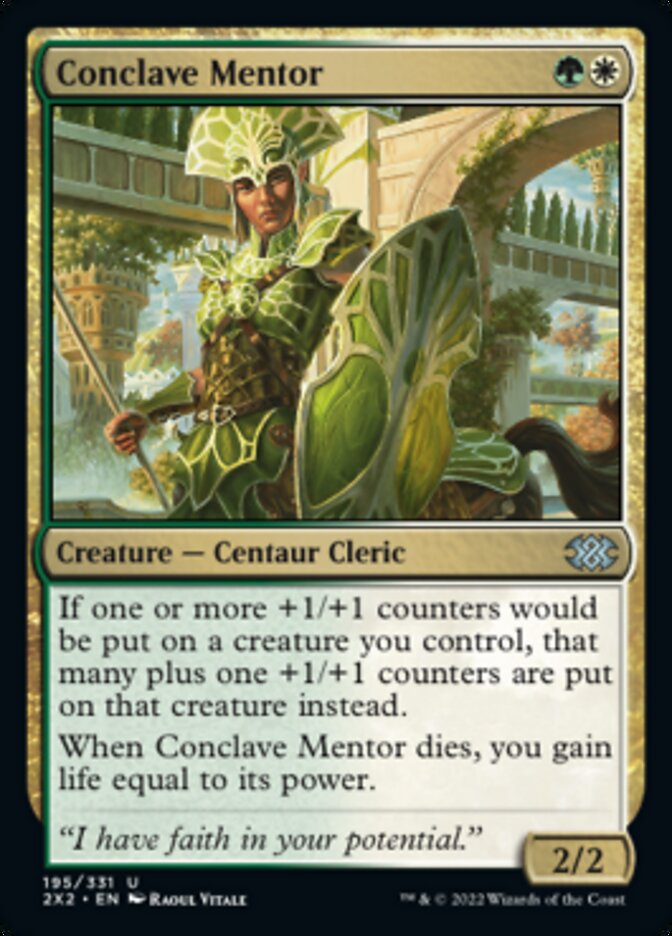 Conclave Mentor [Double Masters 2022] - Magic: The Gathering - Card Brawlers | Quebec | Canada |