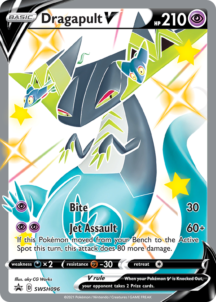 Dragapult V (SWSH096) [Sword & Shield: Black Star Promos] - Pokémon - Card Brawlers | Quebec | Canada |