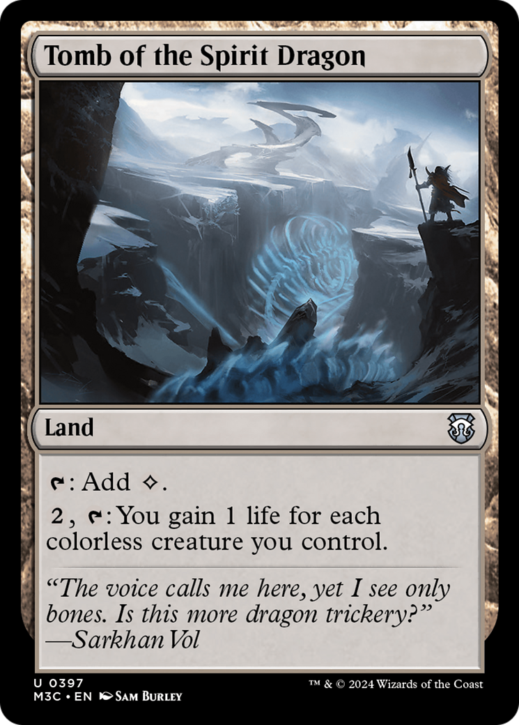 Tomb of the Spirit Dragon (Ripple Foil) [Modern Horizons 3 Commander] - Magic: The Gathering - Card Brawlers | Quebec | Canada |