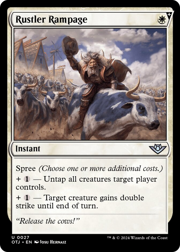 Rustler Rampage [Outlaws of Thunder Junction] - Magic: The Gathering - Card Brawlers | Quebec | Canada |