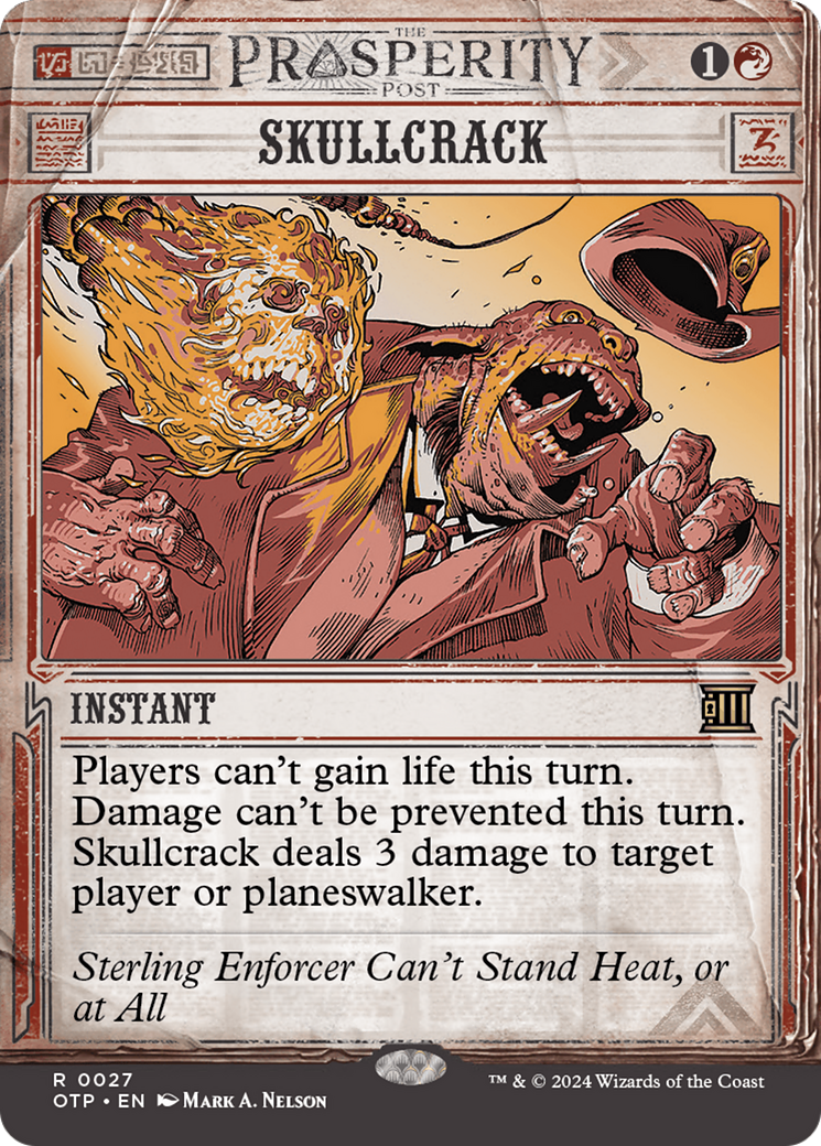 Skullcrack [Outlaws of Thunder Junction: Breaking News] - Magic: The Gathering - Card Brawlers | Quebec | Canada |
