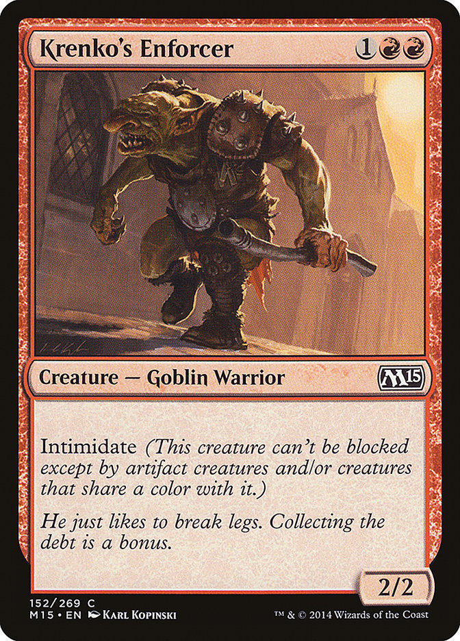 Krenko's Enforcer [Magic 2015] - Magic: The Gathering - Card Brawlers | Quebec | Canada |