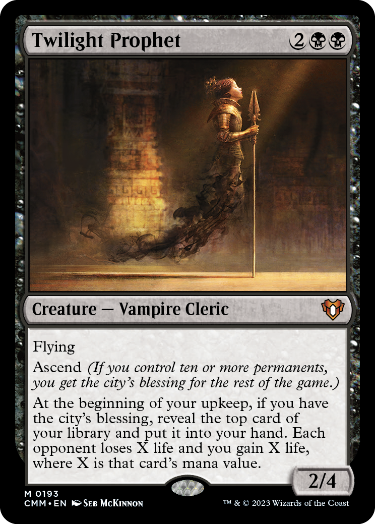 Twilight Prophet [Commander Masters] - Magic: The Gathering - Card Brawlers | Quebec | Canada |