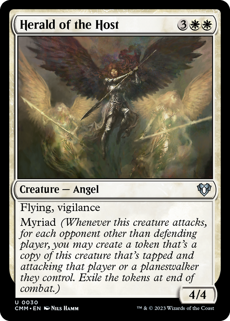 Herald of the Host [Commander Masters] - Magic: The Gathering - Card Brawlers | Quebec | Canada |